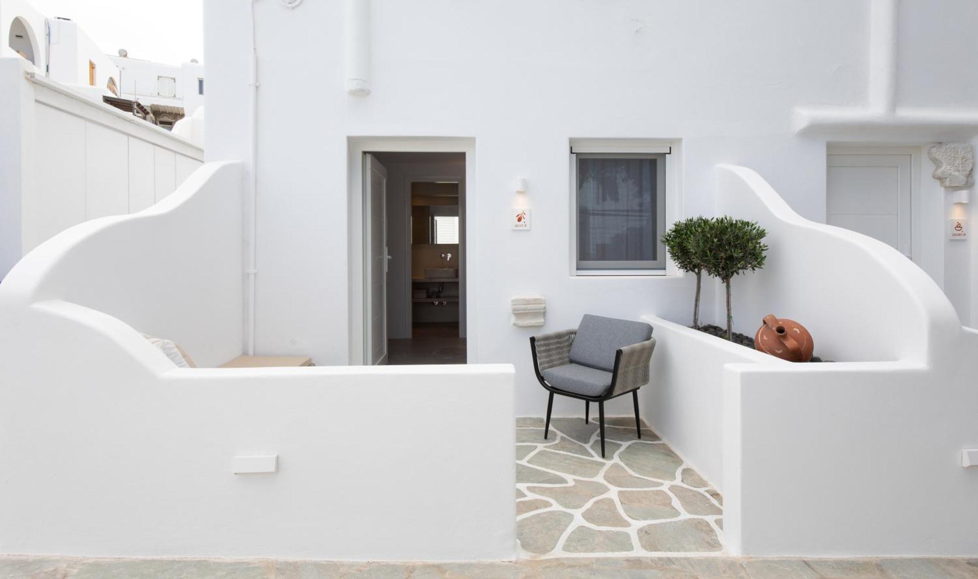 Mytheo Lejlighedshotel Mykonos Town Eksteriør billede